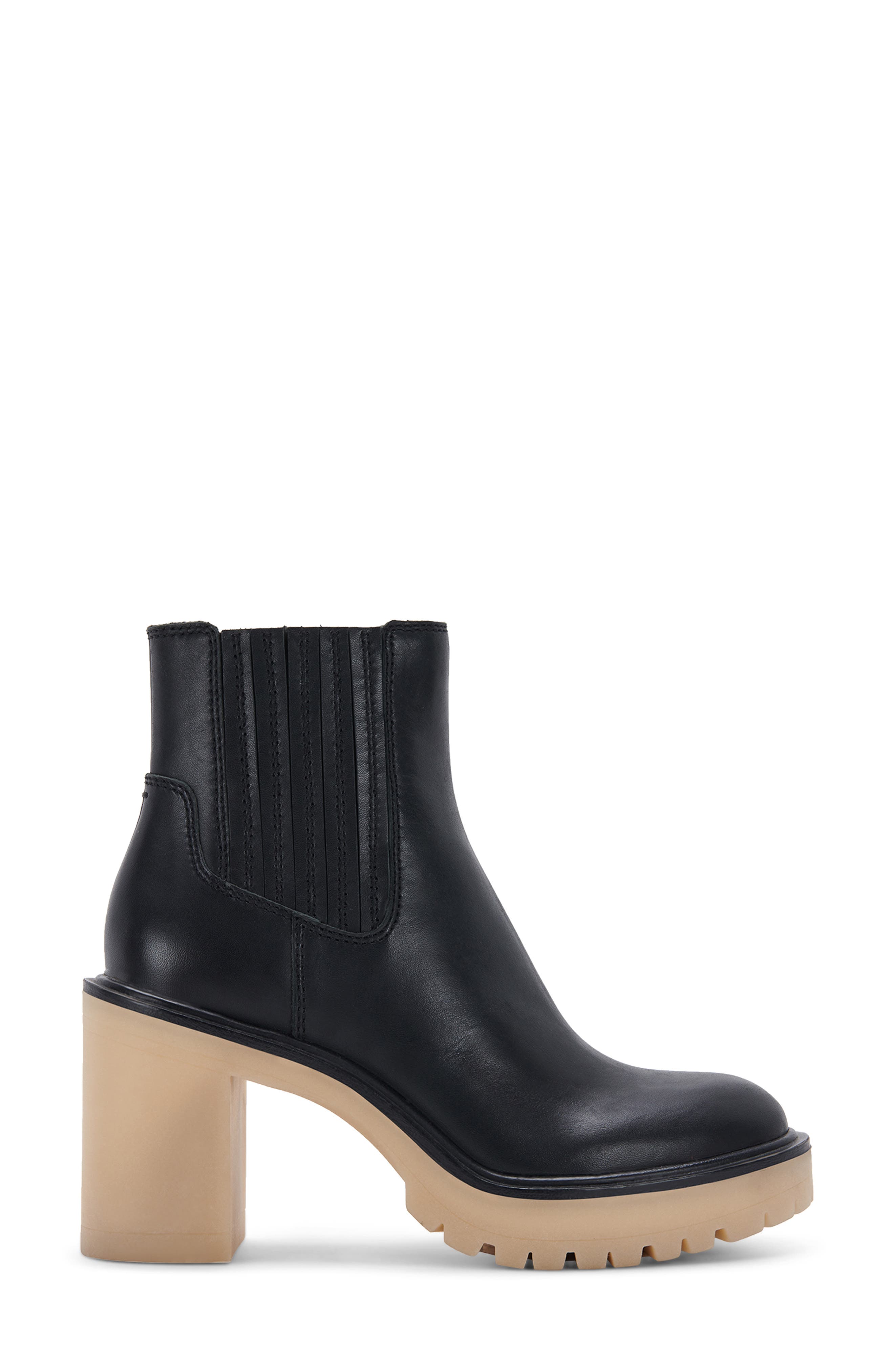 Dolce Vita Caster H2O Waterproof Lug Sole Platform Bootie - Wide Width Available, Alternate, color, 