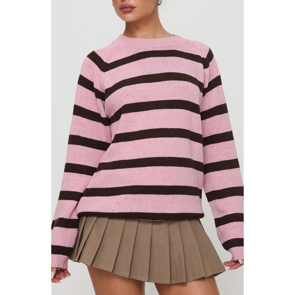Princess Polly Jacquette Stripe Sweater