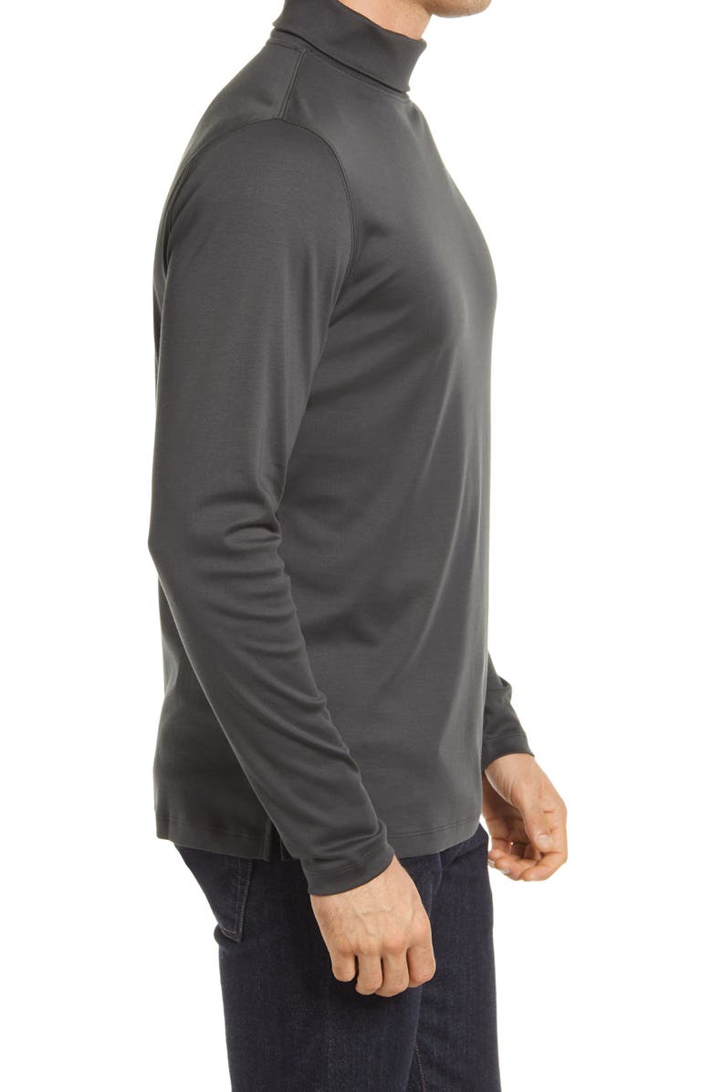Robert Barakett Georgia Cotton Turtleneck, Alternate, color, Cannon