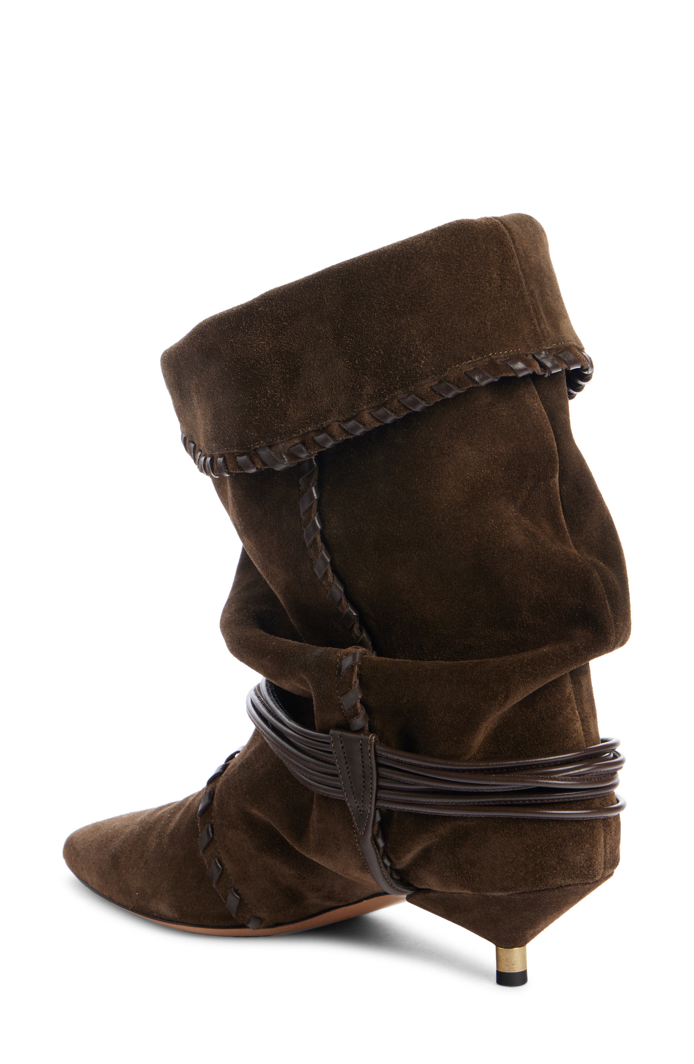 Isabel Marant Edrika Pointed Toe Bootie, Alternate, color, 