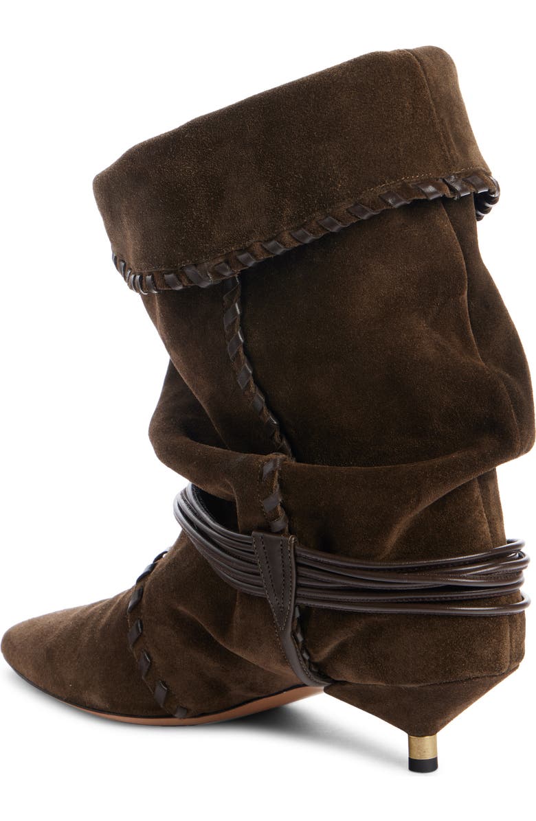 Isabel Marant Edrika Pointed Toe Bootie, Alternate, color,