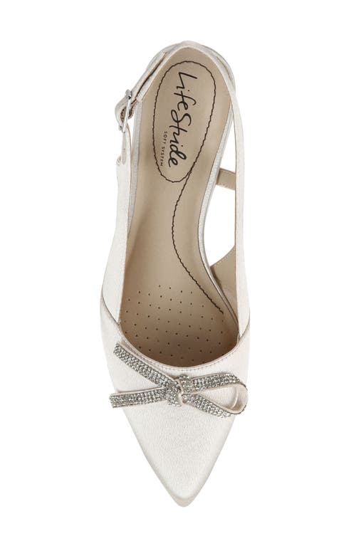 LIFESTRIDE LIFESTRIDE SOCIAL SCENE CRYSTAL SLINGBACK PUMP 
