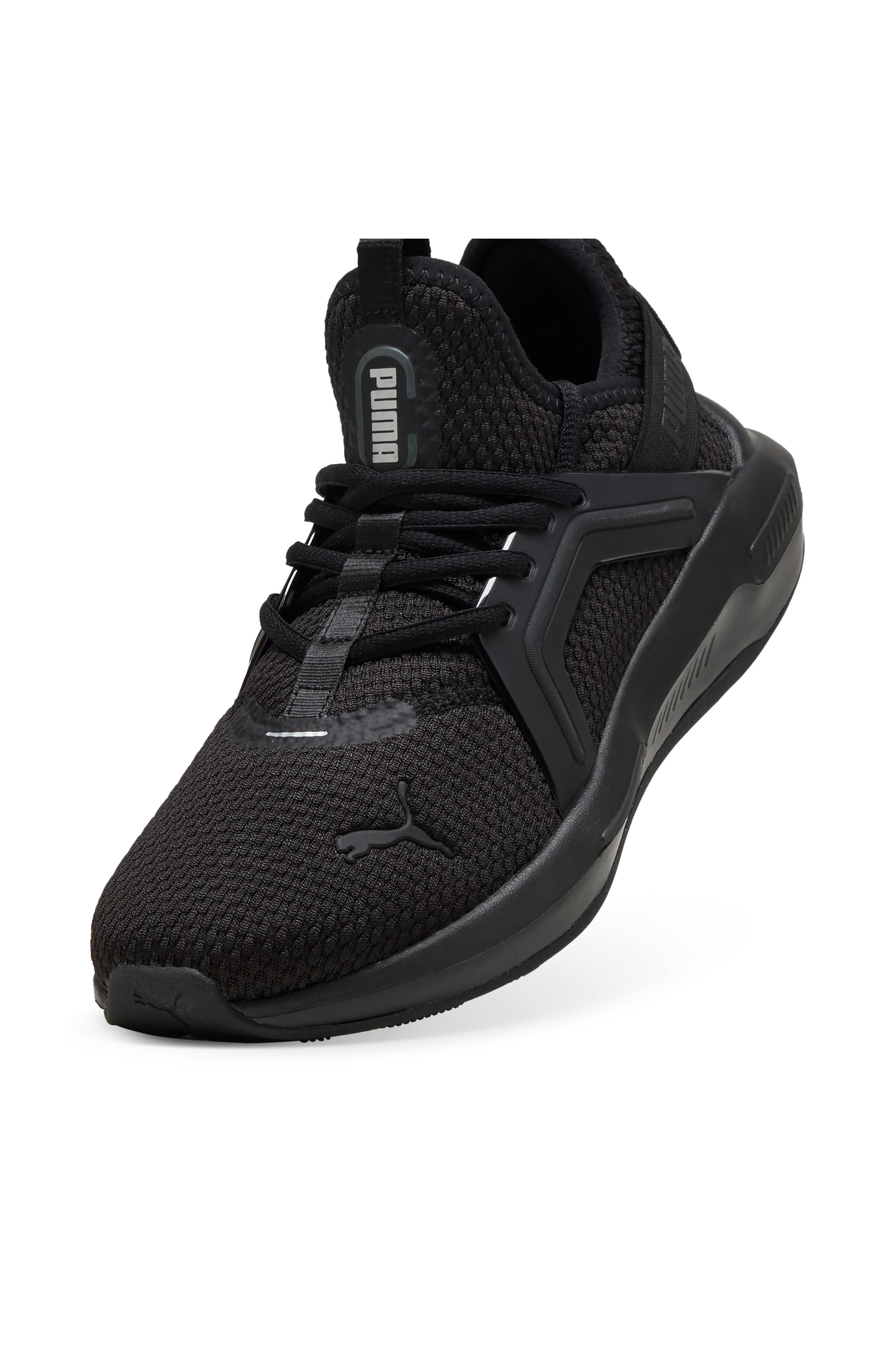 PUMA Softride Enzo 5 Sneaker, Alternate, color, Puma Black- Black- Silver