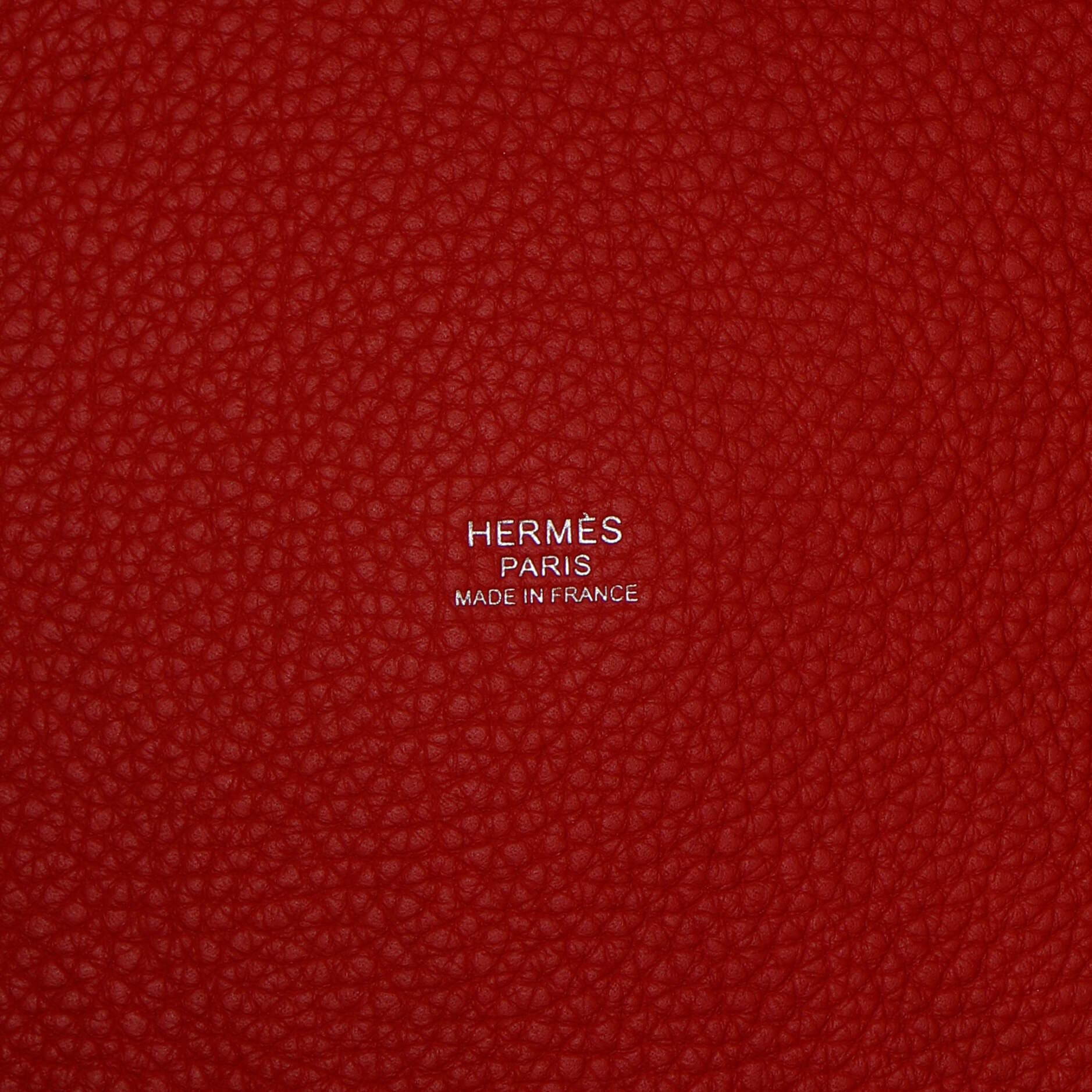 Pre-Owned Hermes Picotin Lock Bag Clemence GM, Alternate, color, Rouge Tomate