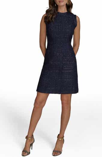 Donna Karan New York Tweed Sheath Dress