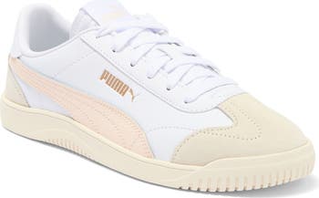 ★PUMA★ Puma Club 5v5 Nubuck Warm White Pink Gold 38940610 Amazon.com | PUMA Women's Club 5V5 Sneaker, Island Pink