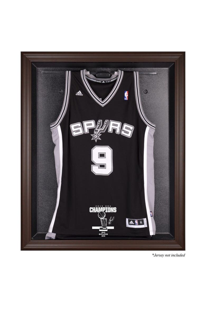 San Antonio Spurs 2014 NBA Champions Brown Framed Logo Jersey Case, Main, color, Brown