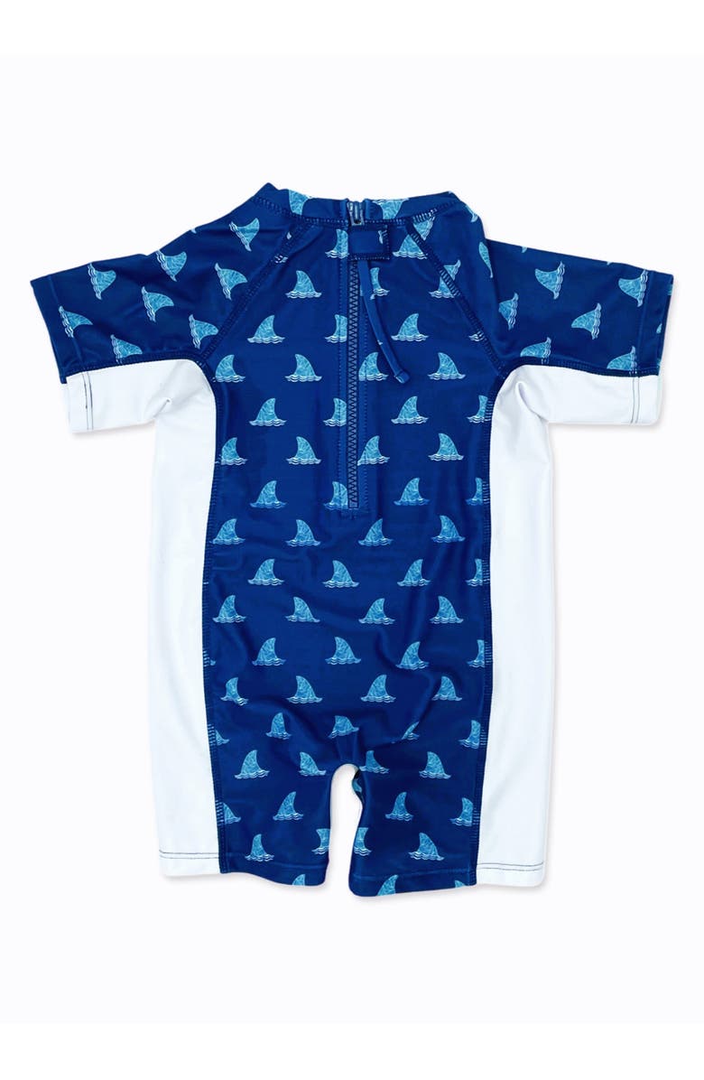 Feather 4 Arrow Fin Beach Daze One-Piece Rashguard Swimsuit, Alternate, color, 