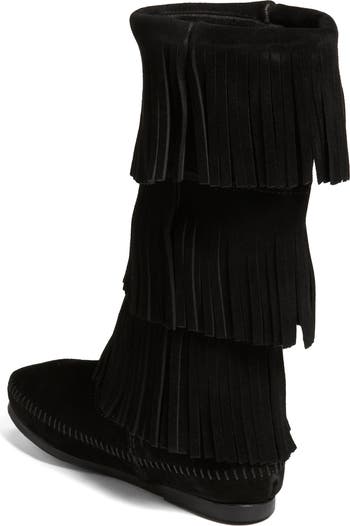 3-Layer Fringe Boot