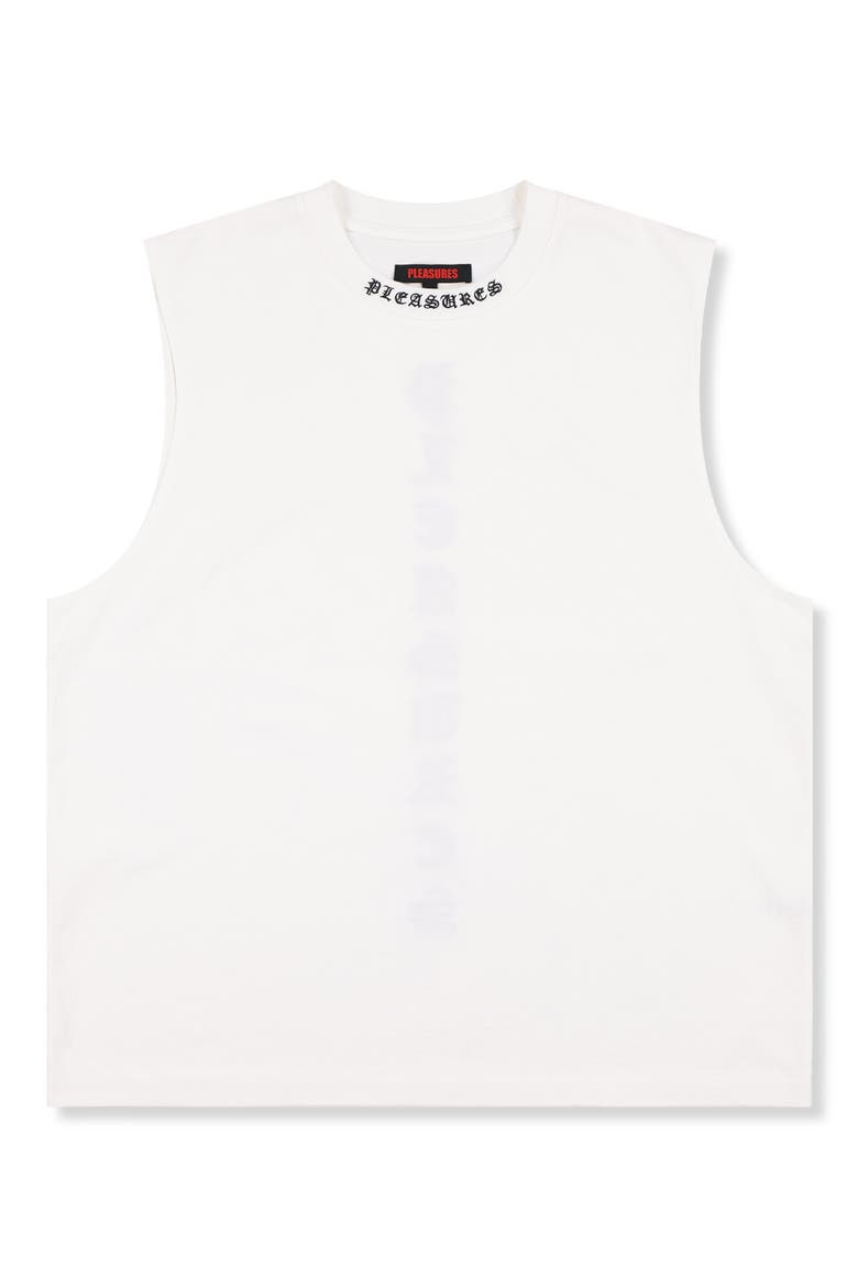 Sorrow Cotton Muscle T-Shirt, Main, color, WHITE