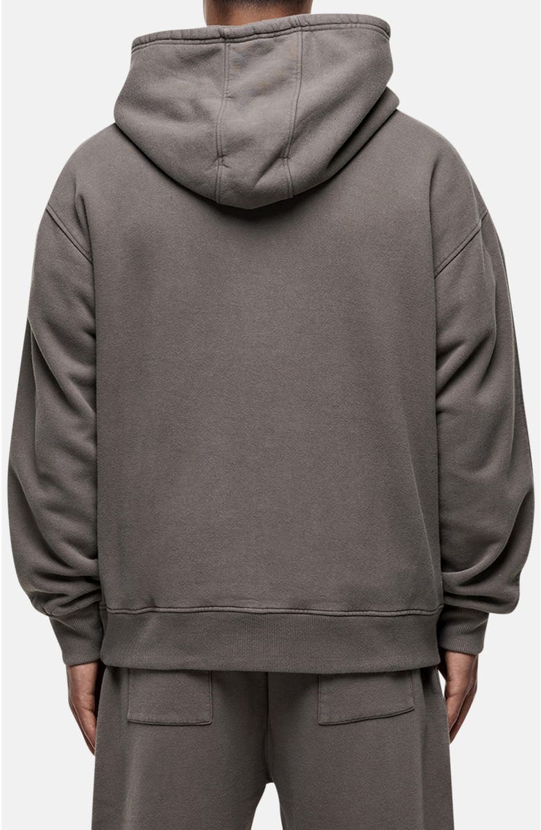 Good For Nothing Vintage Washed Taupe Oversized Hoodie, Alternate, color, Taupe