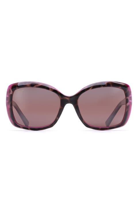 Orchid 56mm PolarizedPlus2® Square Sunglasses