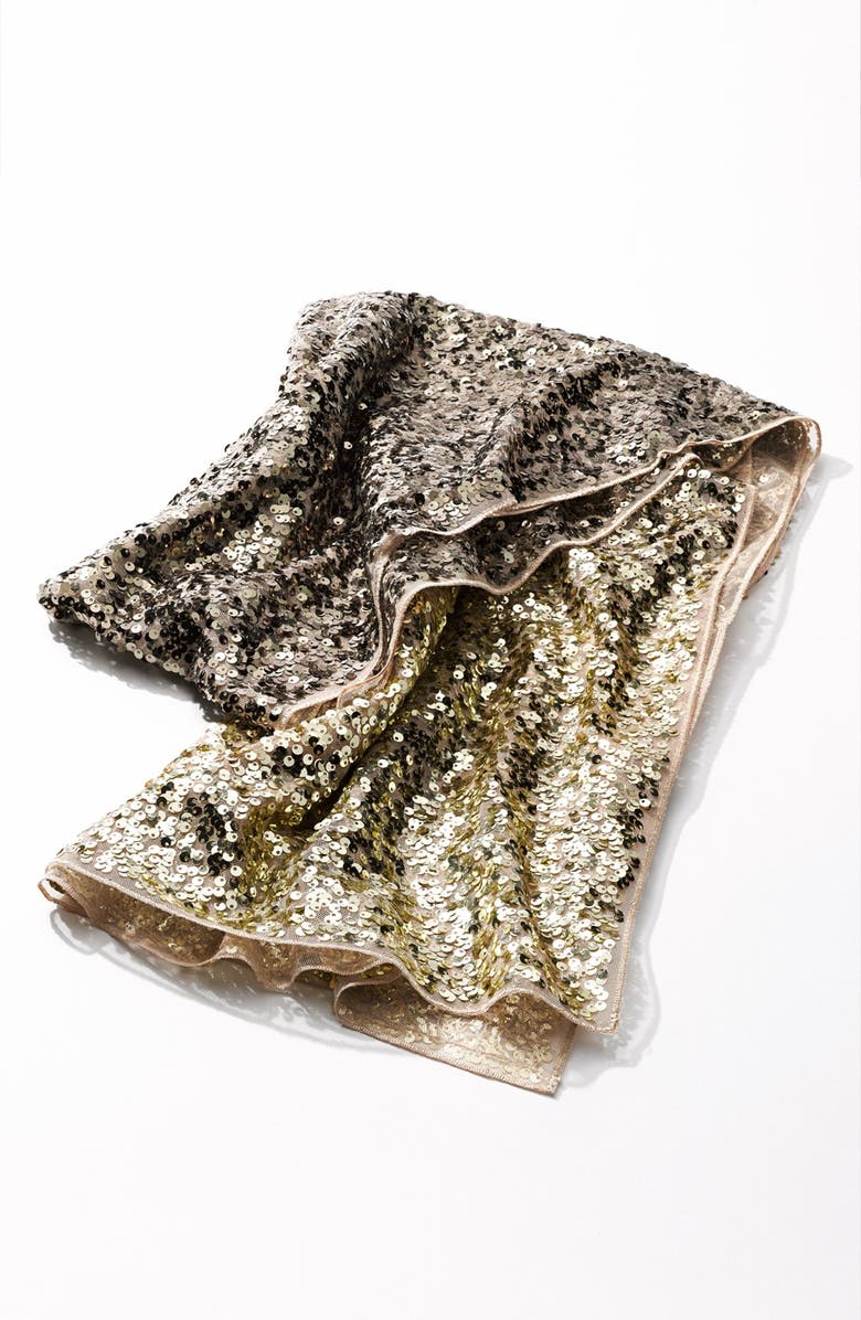Betsey Johnson Sequin Wrap, Alternate, color, 