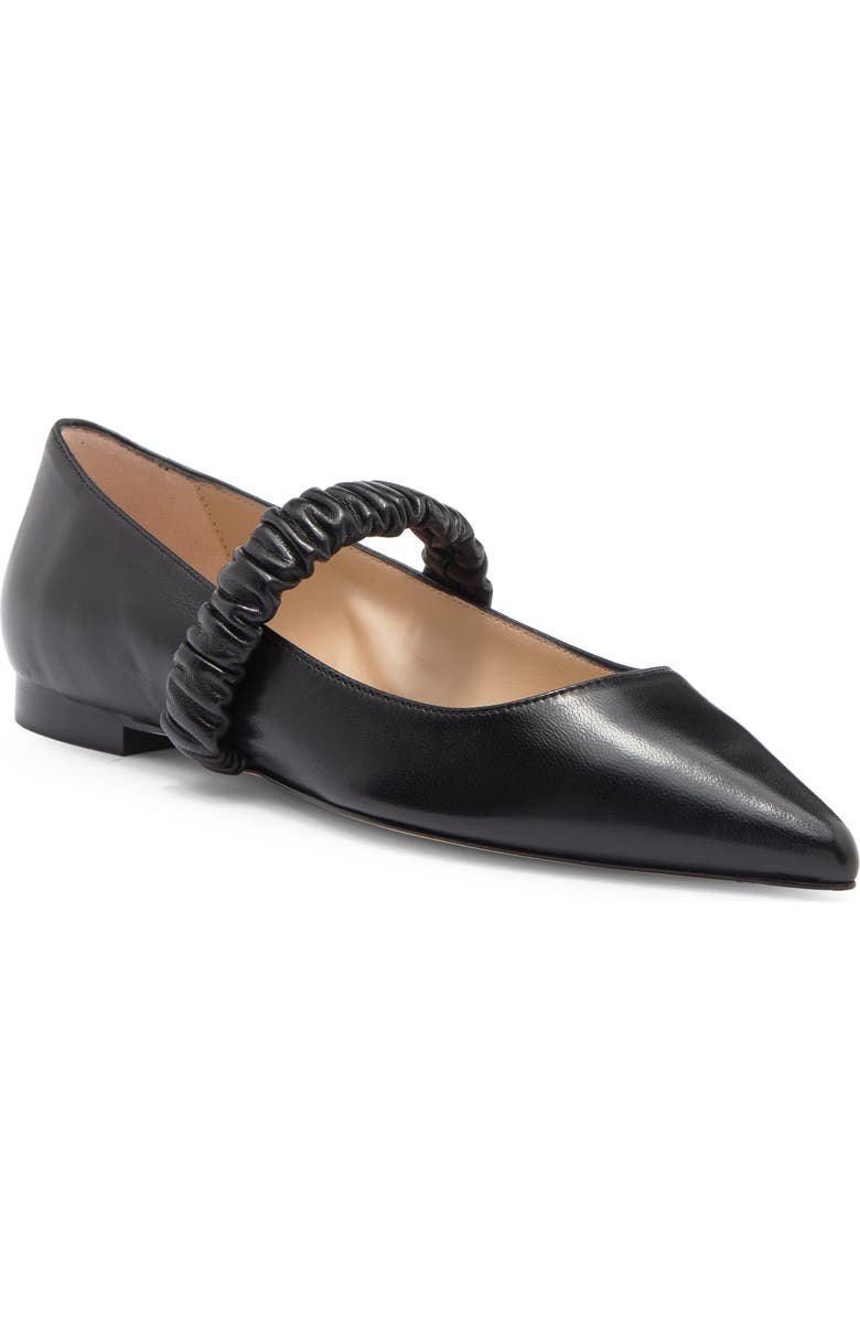 Stuart Weitzman Maxine Ballet Flat, Main, color, Black