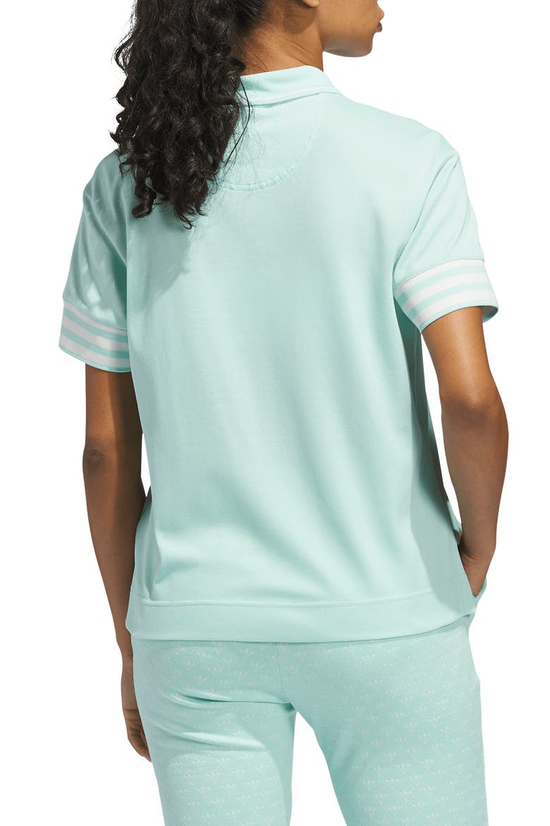 Originals 3-Stripes Polo, Alternate, color, CLEAR MINT
