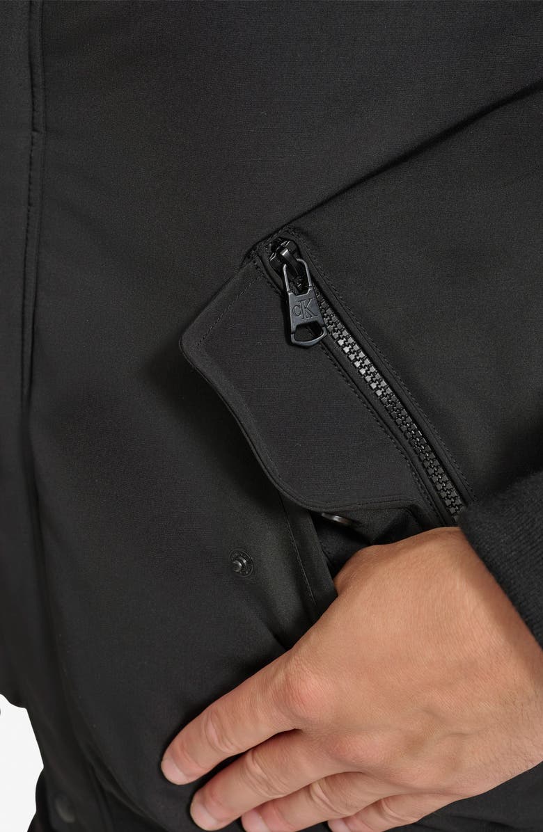 Calvin Klein Arctic Faille Water Resistant Parka, Alternate, color, 