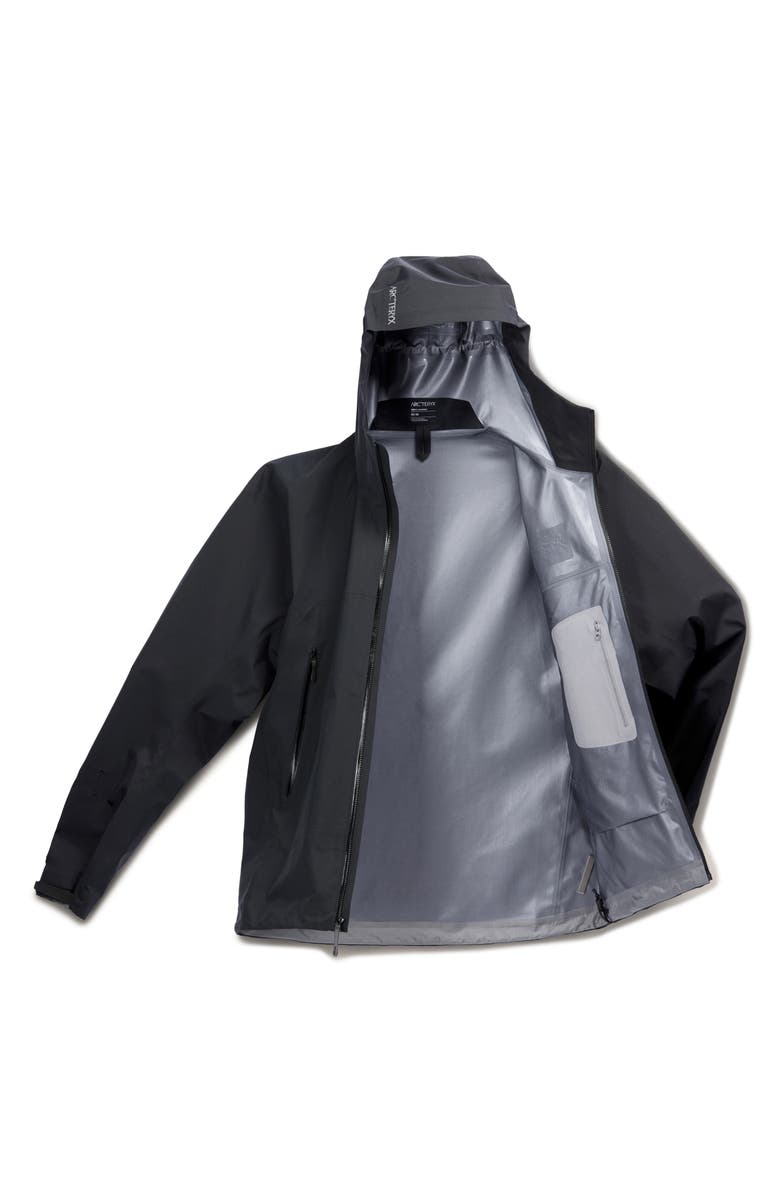 Arc'teryx Beta SL Hybrid Gore-Tex<sup>®</sup> Hooded Jacket, Alternate, color, Black