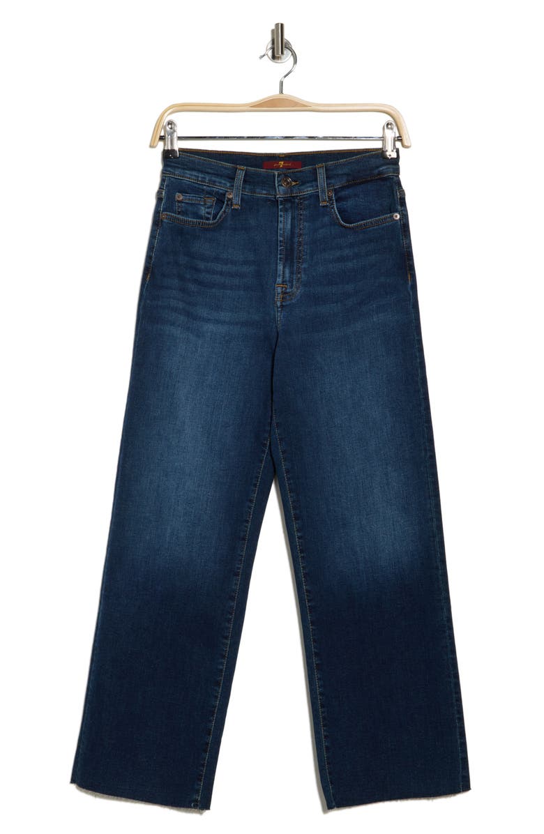 7 For All Mankind Alexa Crop Straight Leg Jeans, Alternate, color,