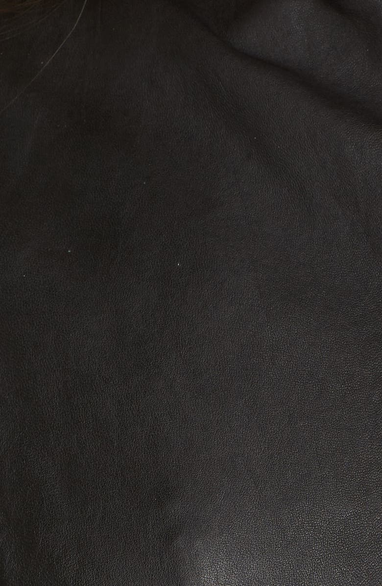 Caslon<sup>®</sup> Leather Jacket, Alternate, color,