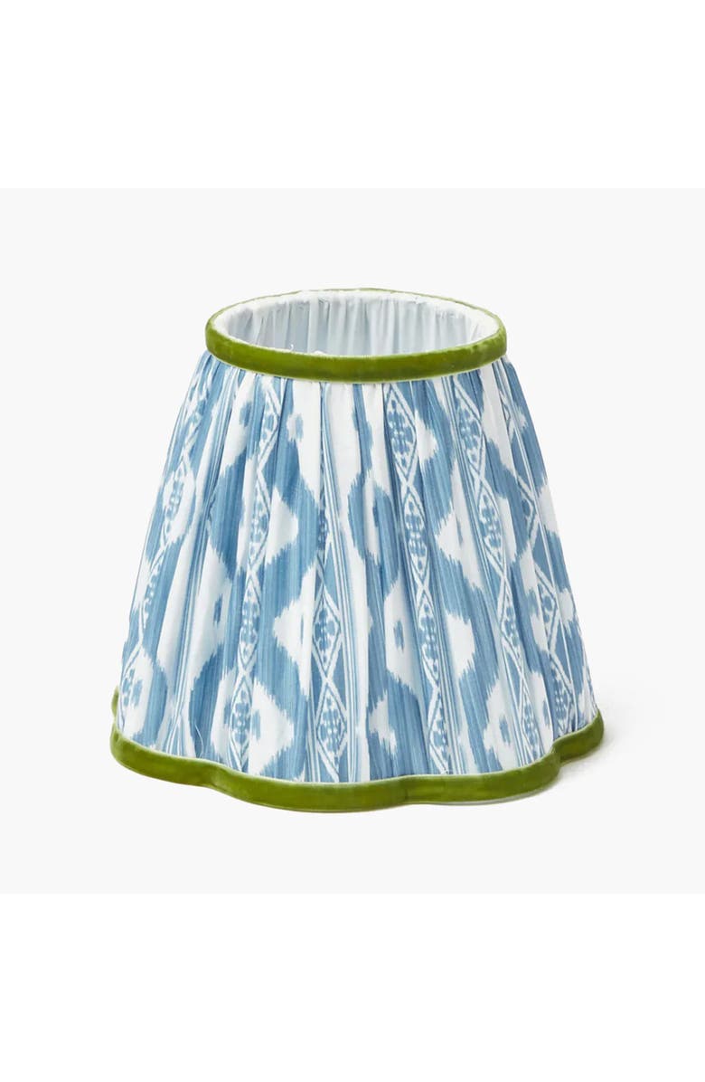 Mrs. Alice Ikat Lampshade, Main, color, Blue