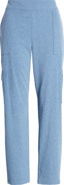 Tommy Bahama Alicia Chambray Cargo Ankle Pants