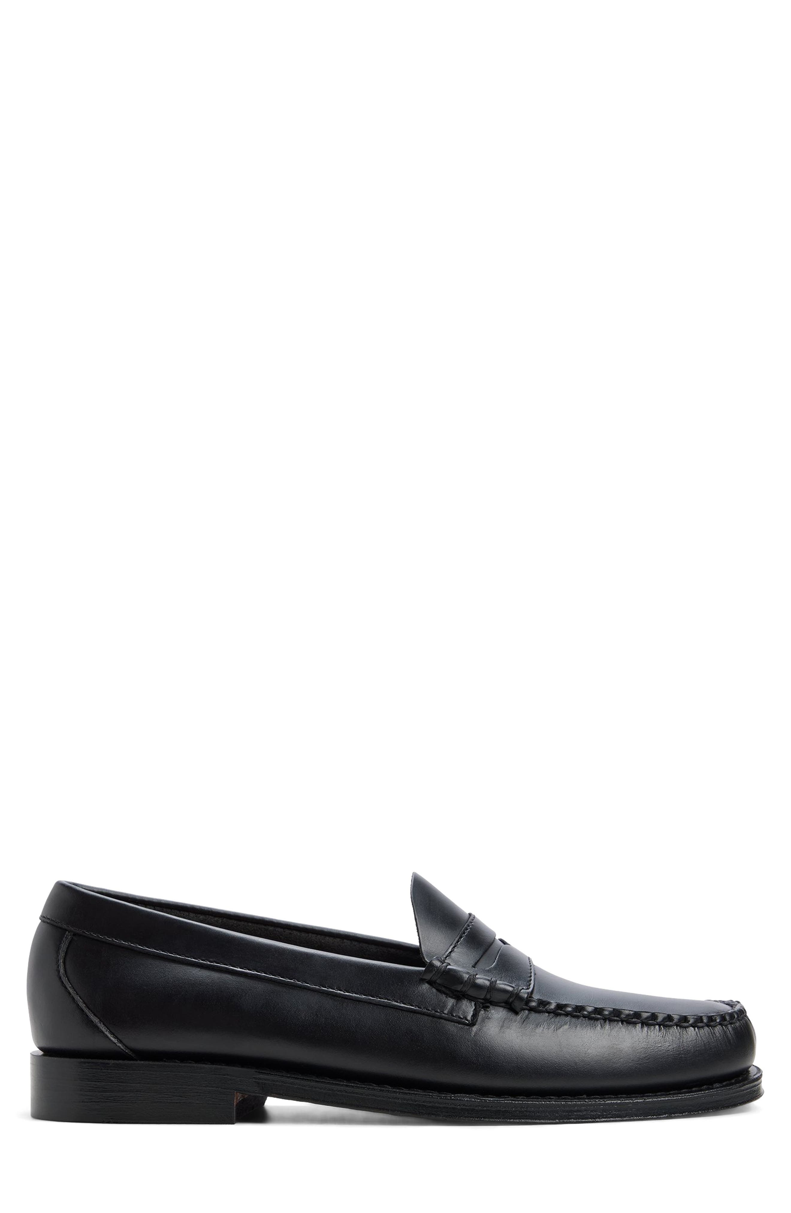 Larson Weejuns® Penny Loafer, Alternate, color, OPEN BLACK