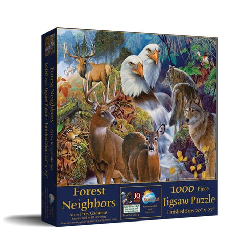 Forest Neighbors 1000 piece Jigsaw Puzzle for Adults