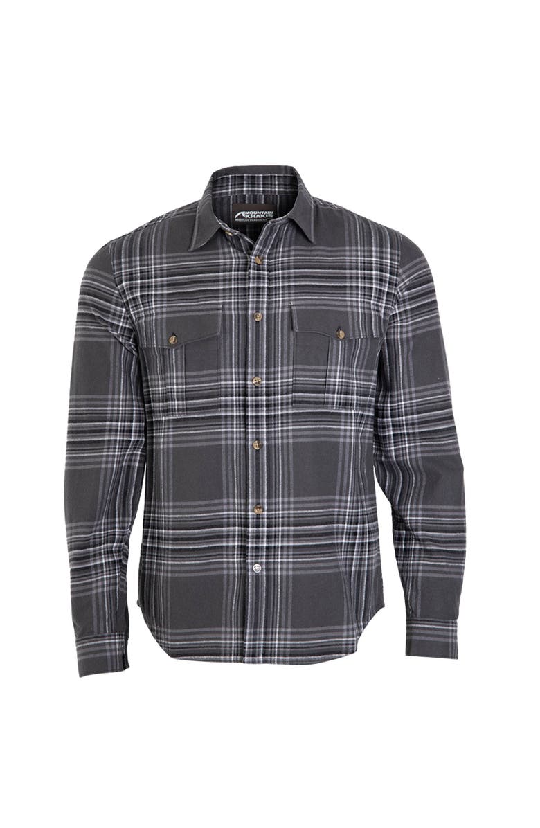 Mountain Khakis Noda Flannel Shirt, Main, color, Black