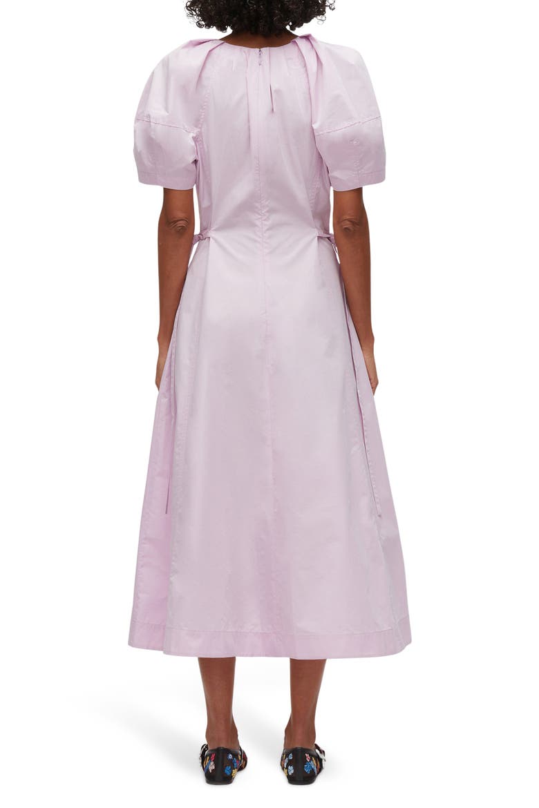 Bloom Sleeve Fit & Flare Dress, Alternate, color, WISTERIA