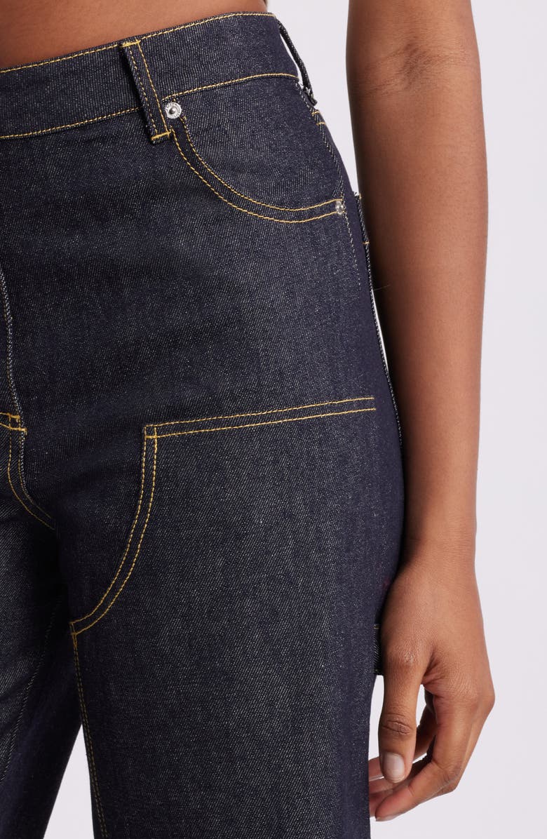 Steve Madden Ashyla Wide Leg Jeans, Alternate, color, 