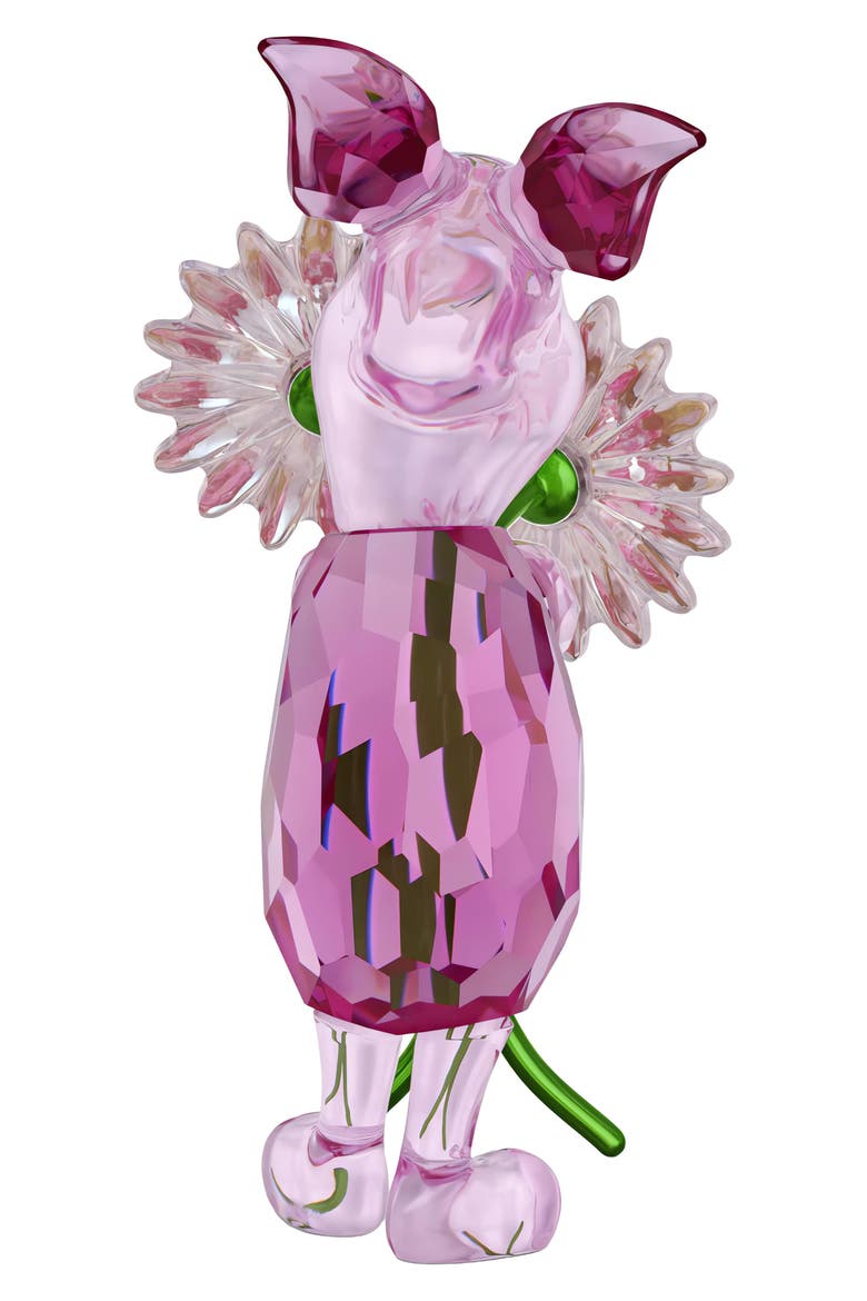 Winnie the Pooh Piglet Crystal Figurine, Alternate, color, PINK