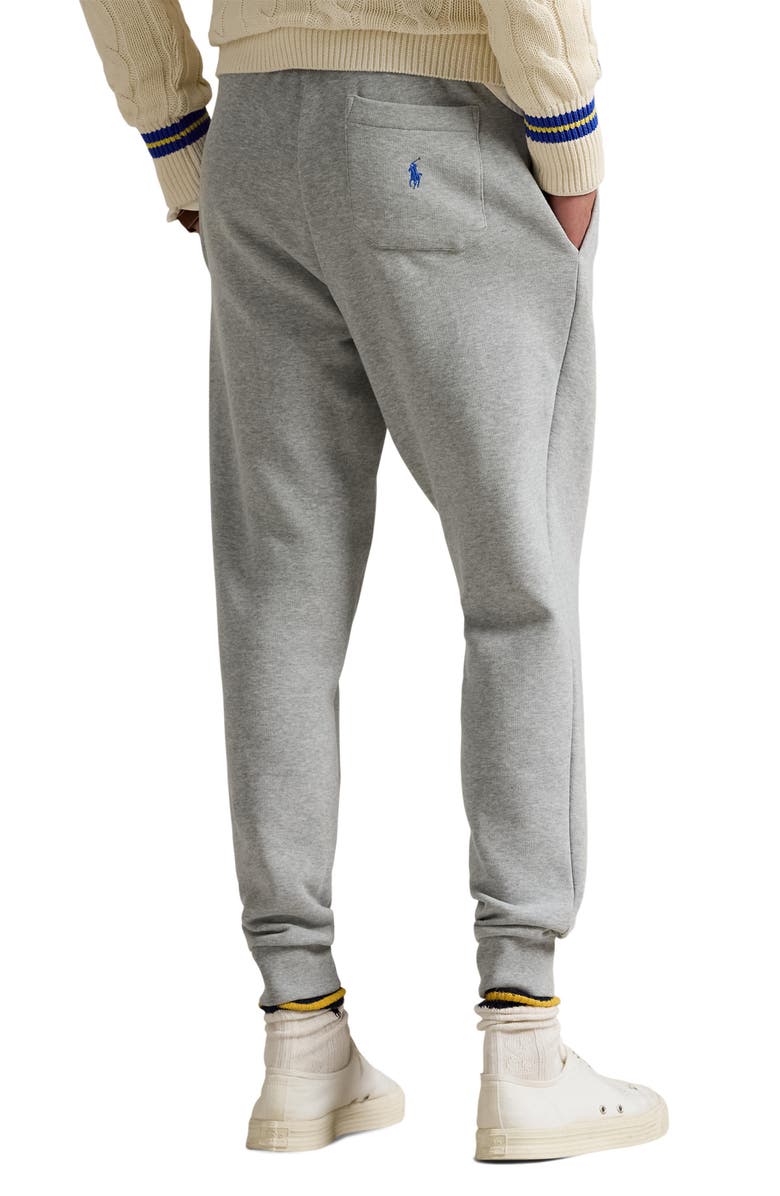 Polo Ralph Lauren Fleece Embroidered Logo Joggers, Alternate, color, Andover Heather