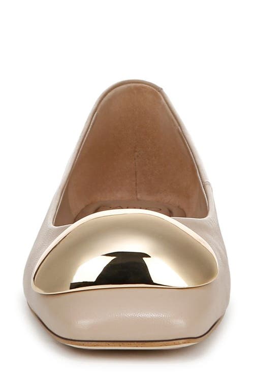 Sarto By Franco Sarto Maya Square Toe Ballet Flat In Sand