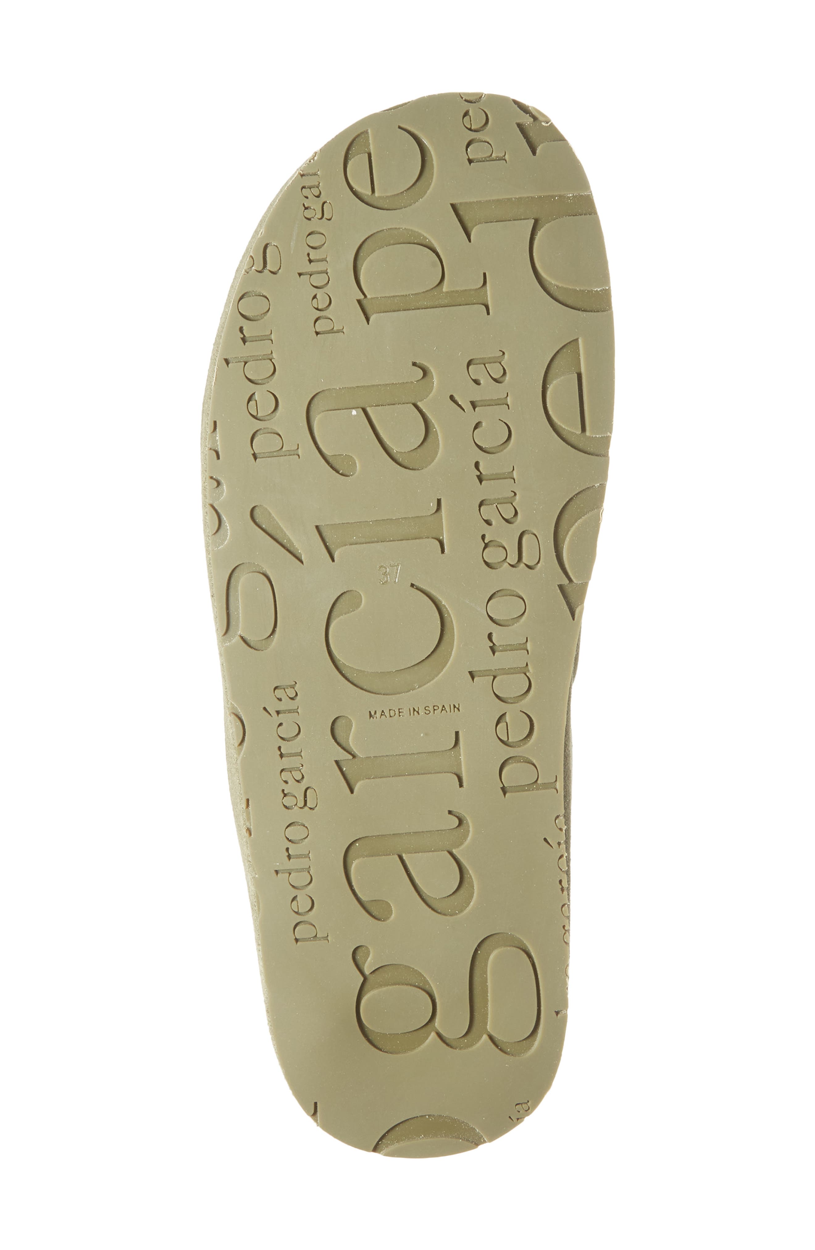 Pedro Garcia Almu Flip Flop, Alternate, color, Thyme Velour