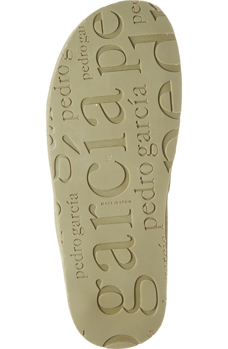 Pedro Garcia Almu Flip Flop, Alternate, color, Thyme Velour