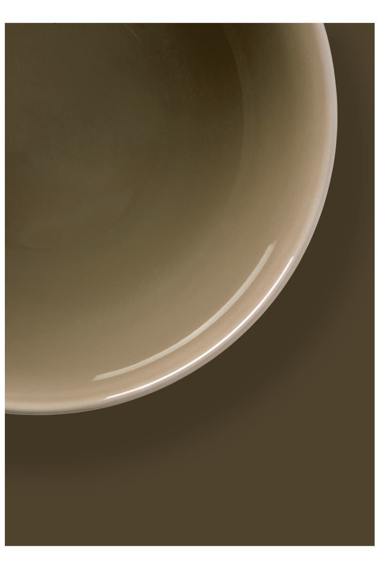 Lyngby Rhombe Earth Clay Serving Bowl, Alternate, color, Clay