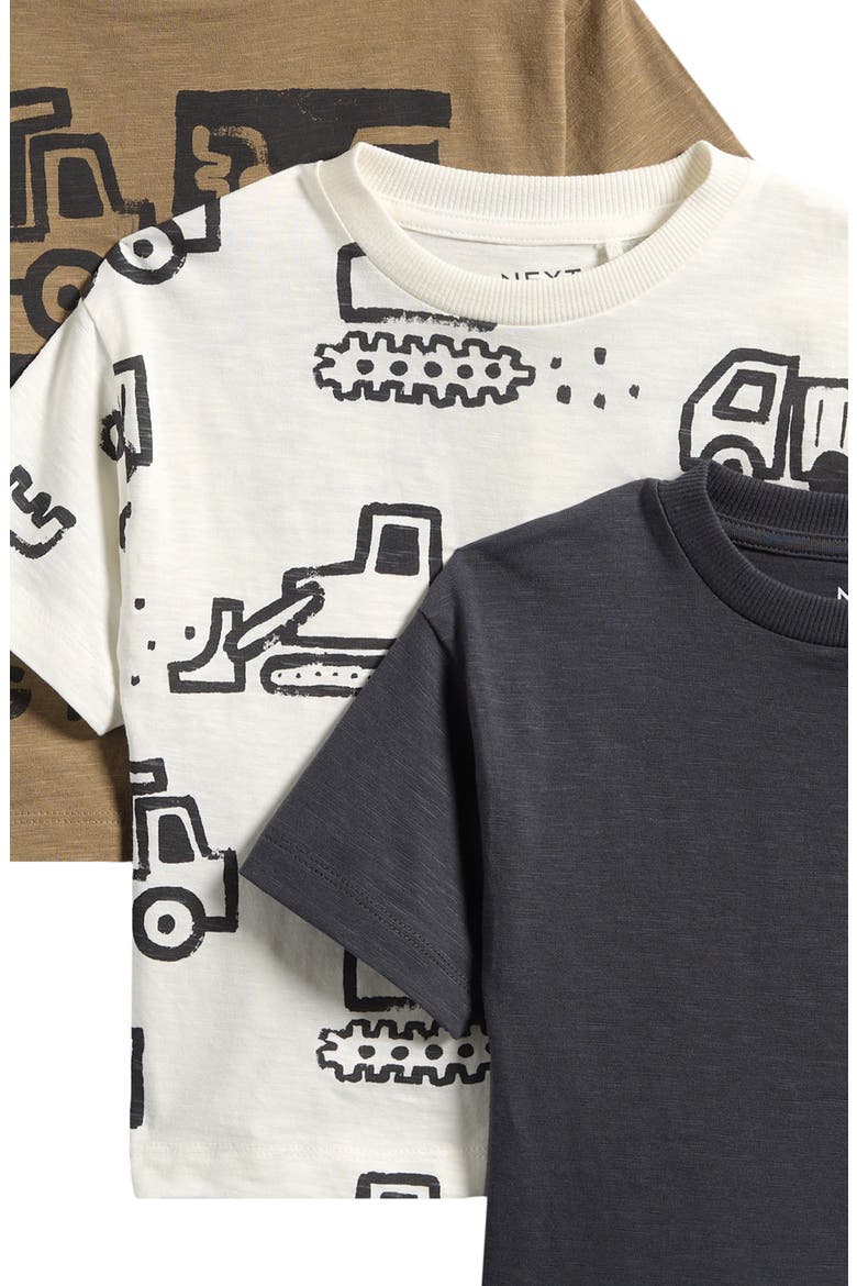 Kids' Assorted 3-Pack Cotton T-Shirts, Alternate, color, NEUTRAL