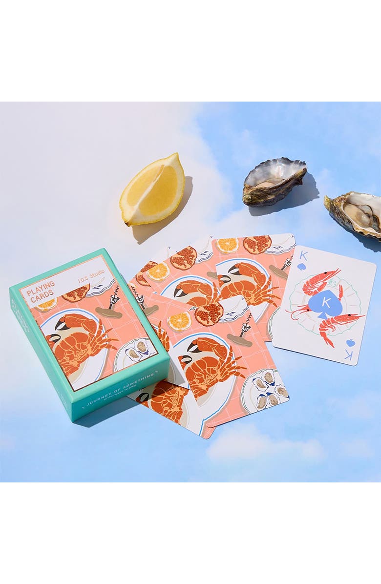 Journey of Something Playing Cards, Mediterranean Summer, Standard 54 Card Deck, Alternate, color, Multicolored