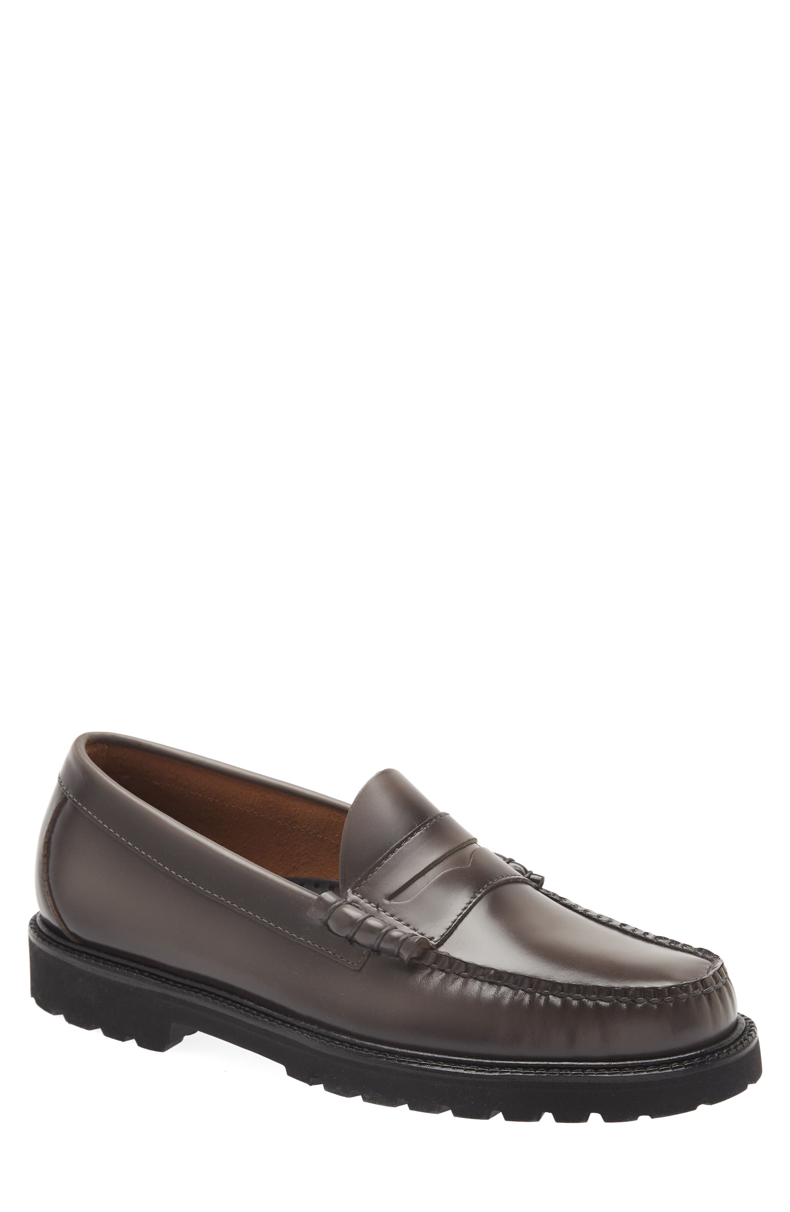 G.H.BASS Larson Lug Sole Penny Loafer, Main, color, 