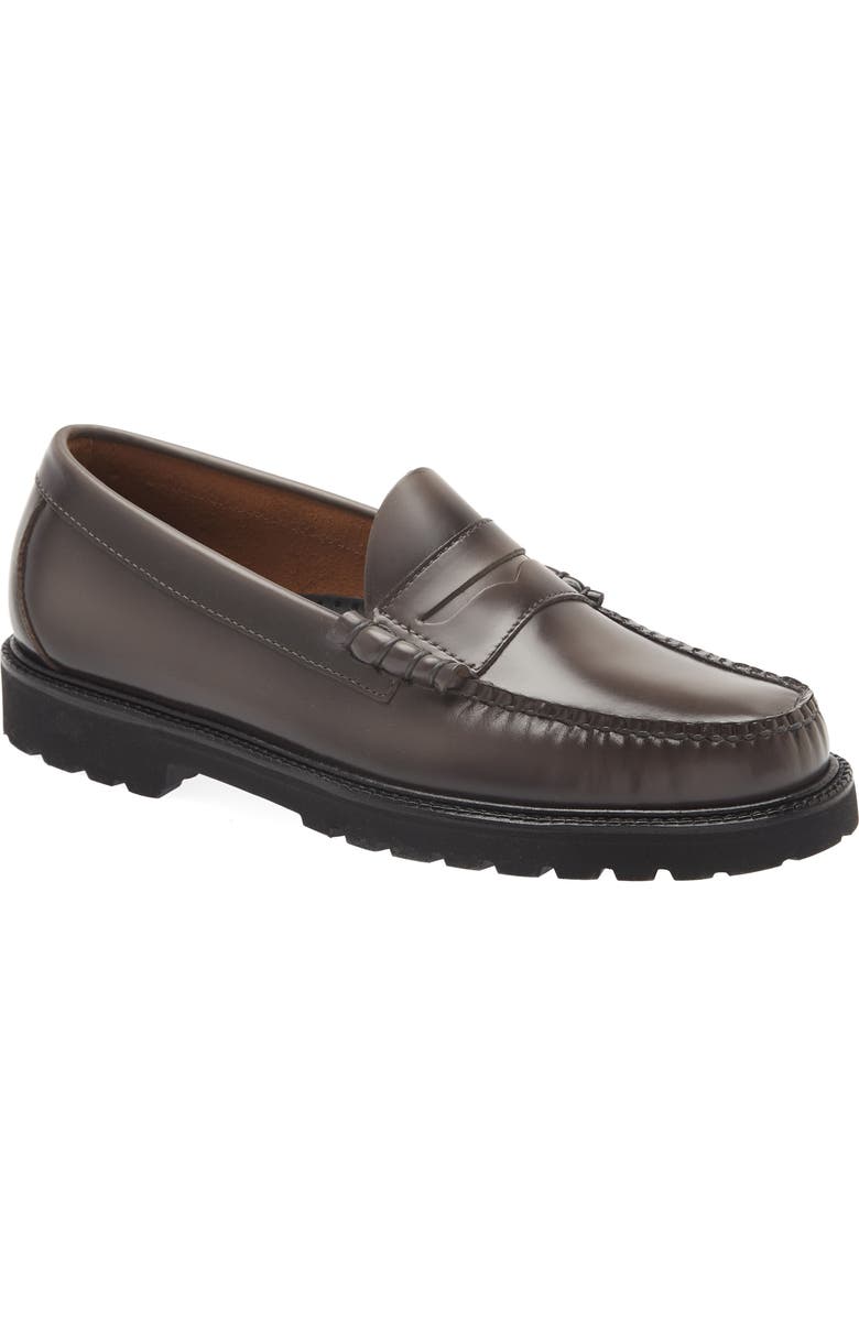 G.H.BASS Larson Lug Sole Penny Loafer, Main, color,