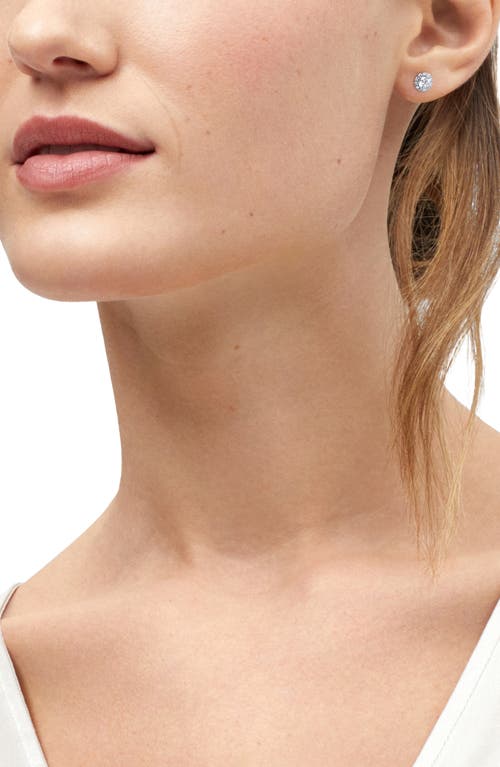 Frankie & Zoe Lab Grown Diamond Stud Earrings In Gold