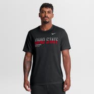 Nike Men's Nike Black Ohio State Buckeyes Sideline Legend Dri-FIT T-Shirt