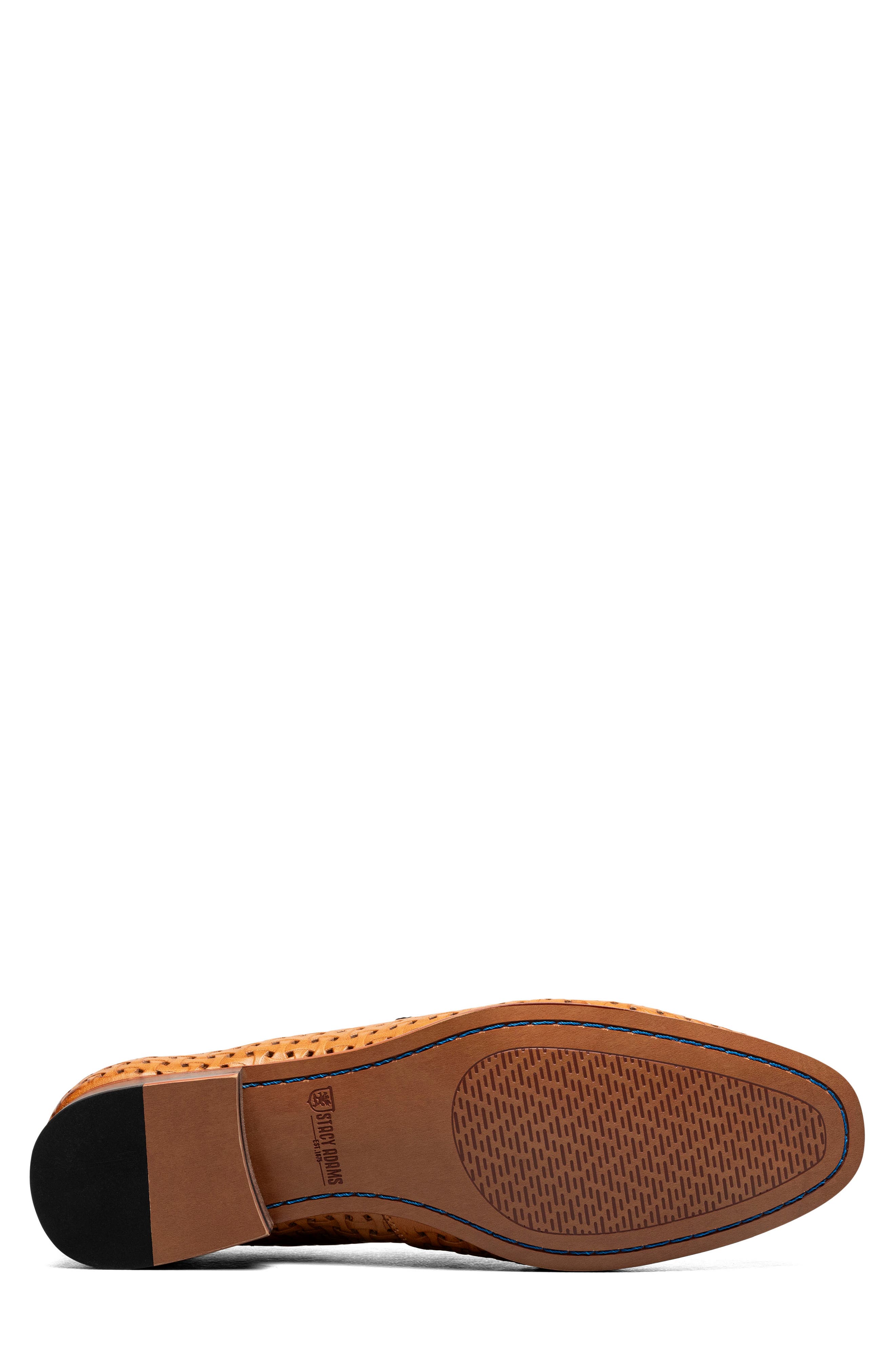 Stacy Adams Winstead Saddle Penny Loafer, Alternate, color, Natural