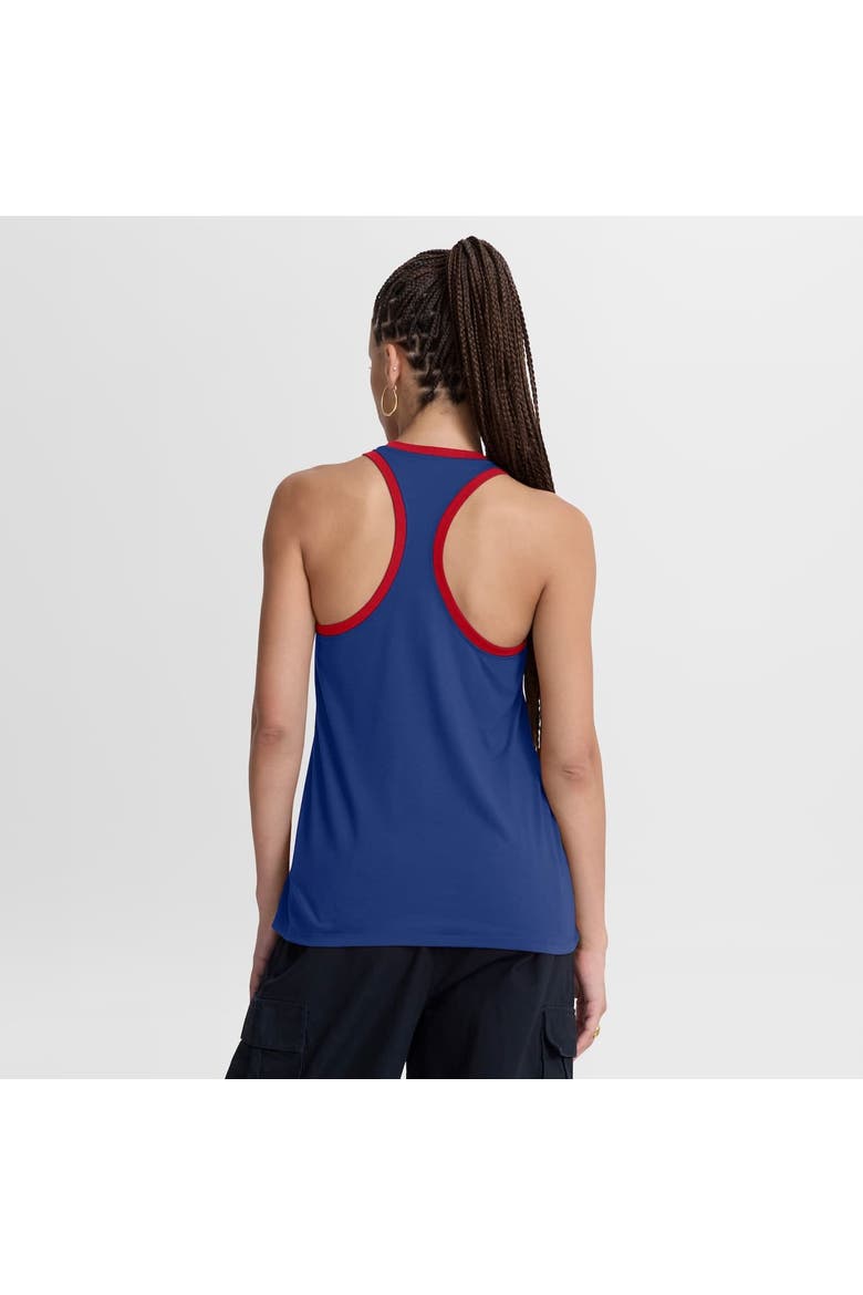 Women's Nike Royal Philadelphia Phillies Tri-Blend Dri-FIT Racerback Tank Top, Alternate, color, Royal