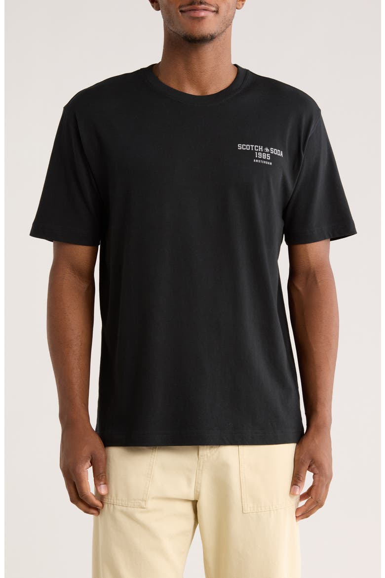 Short Sleeve Graphic T-Shirt, Main, color, ANTHRACITE