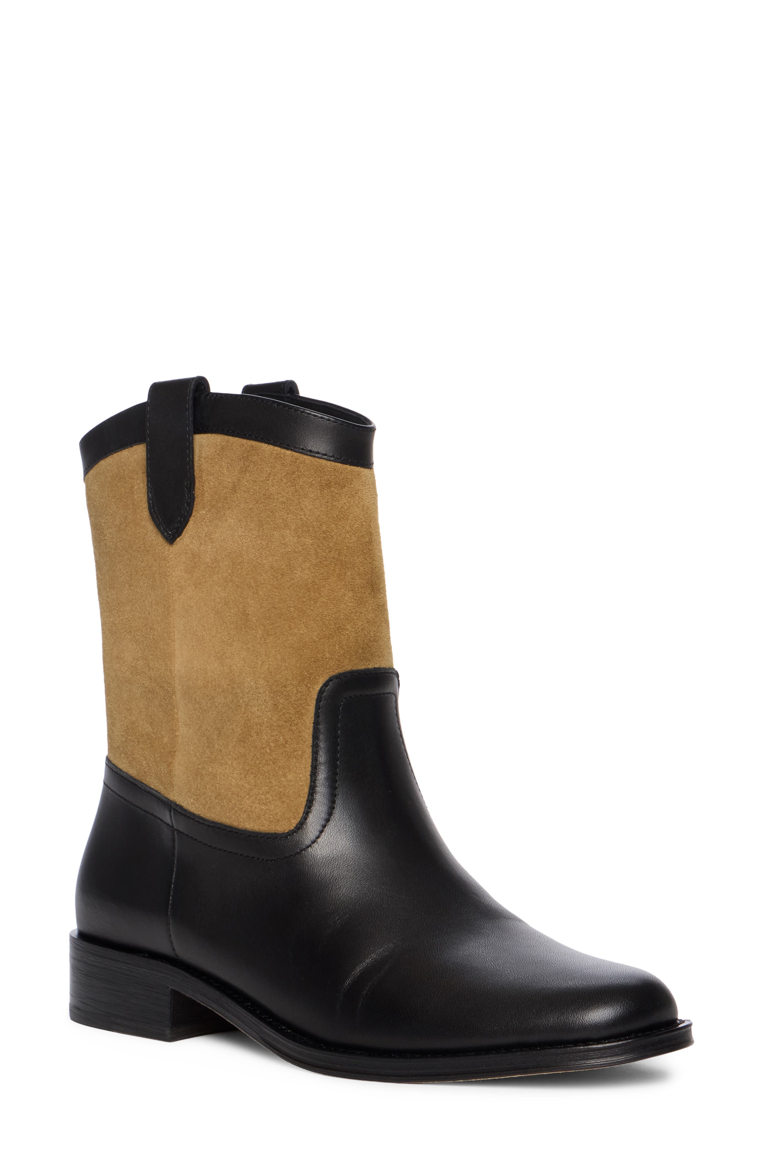 Rye Leather Boot, Main, color, CAMEL