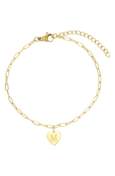 Initial Chain Bracelet