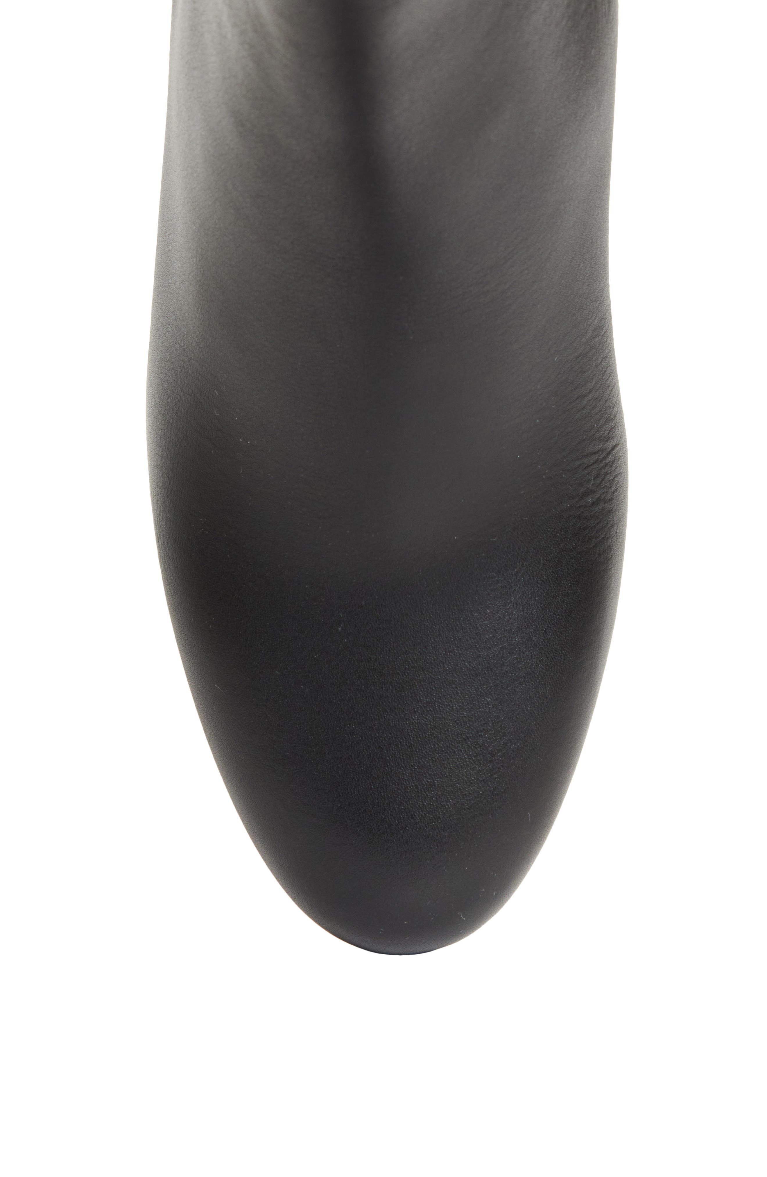 Christian Louboutin Jane Block Heel Bootie, Alternate, color, Black