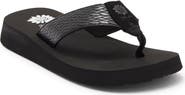 Yellow Box Premium Flax Platform Flip Flop