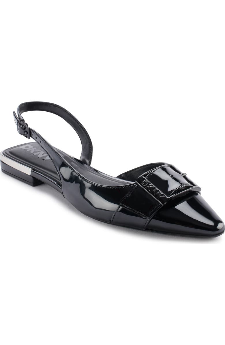 DKNY Clemma Pointed Toe Slingback Flat, Main, color,